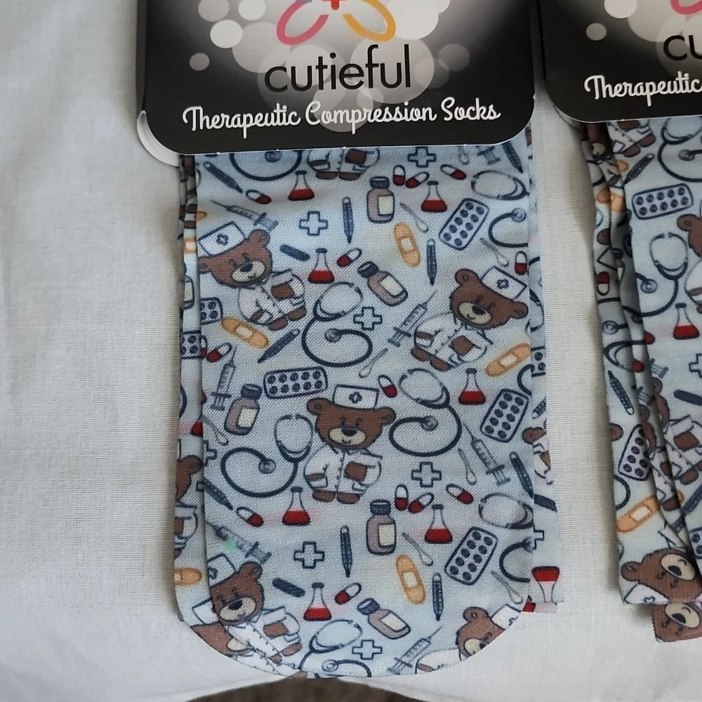 2 pairs Therapeutic compression socks